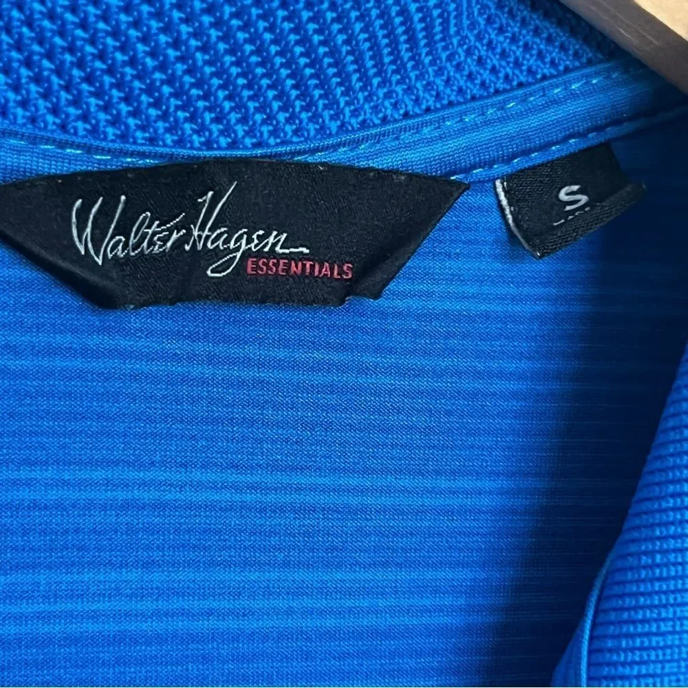 Walter Hagen Men's Blue Polo Shirt